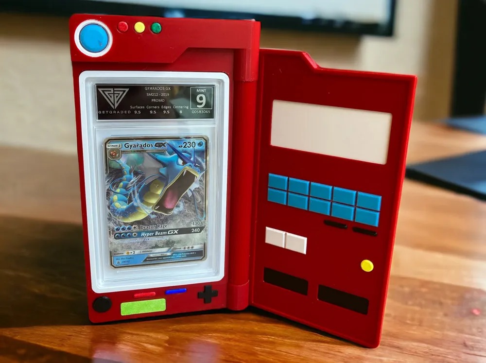 Pokédex expositor para carta gradeada
